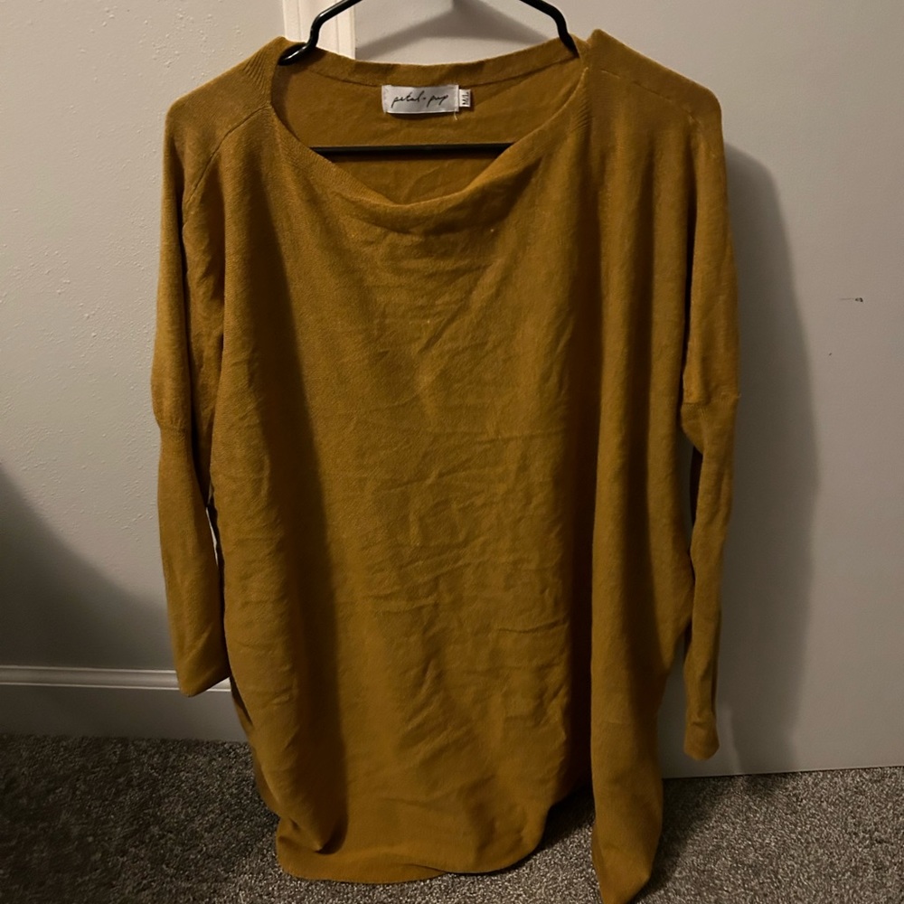 Pup and petal long sleeve shirt